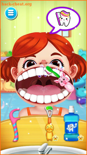 Crazy dentist games with surgery and braces screenshot