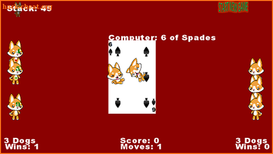 Crazy Eights - Cats And Dogs screenshot