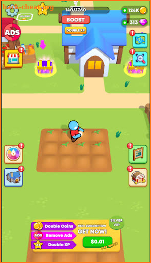 Crazy Farm: Farming & Building screenshot