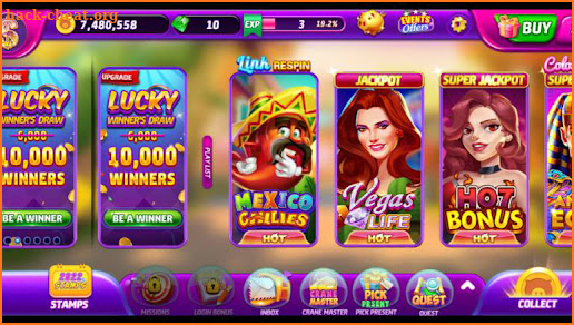 CRAZY FORTUNE SLOTS CASINO screenshot