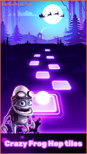 Crazy Frog EDM Hop Tiles Game screenshot