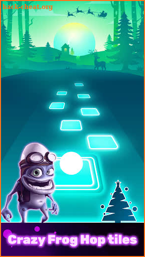 Crazy Frog EDM Hop Tiles Game screenshot