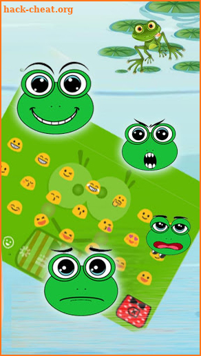 Crazy Frog Keyboard Theme screenshot