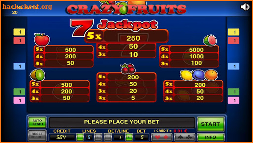 Crazy Fruits screenshot