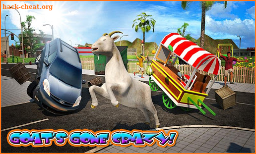 Crazy Goat in Town 3D screenshot