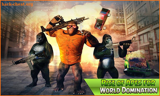 Crazy Gorilla Smash City Attack Prison Escape Game screenshot