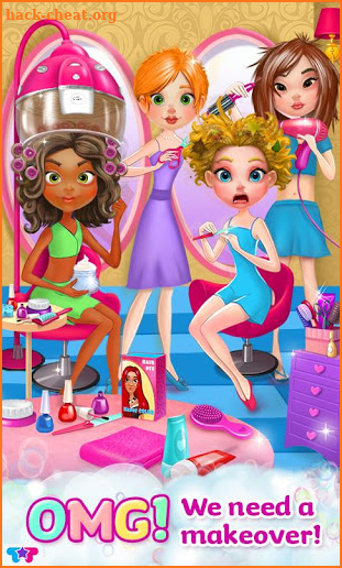 Crazy Hair Salon-Girl Makeover screenshot