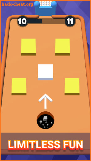 Crazy Hole 3D-Color Block Rush screenshot