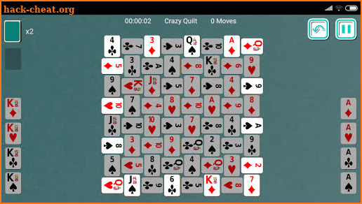 Crazy Quilt Solitaire screenshot