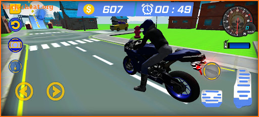 Crazy Race Game Stunt Rider 3D screenshot