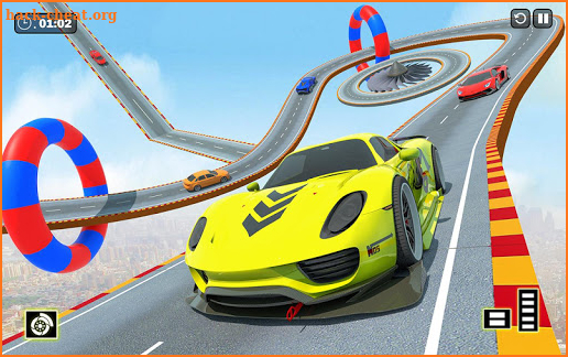 Crazy Ramp Car Stunts screenshot