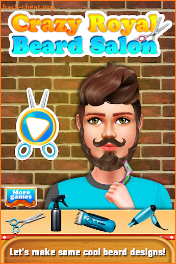 Crazy Royal Beard Salon screenshot