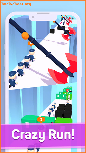 Crazy Run 3D - Gem Party screenshot