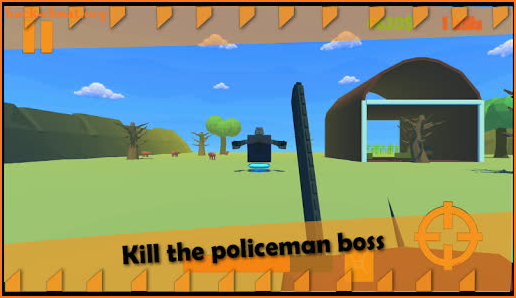 Crazy Runner: Chainsaw Game screenshot