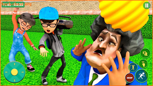 Crazy Scary Evil Horror Teacher 3D - Creepy Pranks screenshot