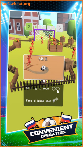 Crazy Soccer Shooting Game screenshot