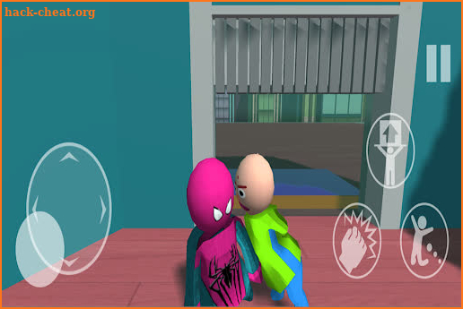 crazy spider human vs baldi's screenshot