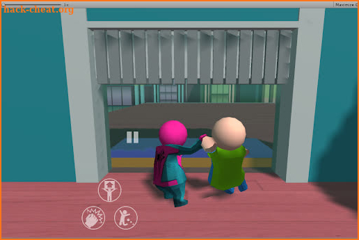 crazy spider human vs baldi's screenshot