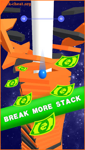 Crazy Stack Ball - Drop Crush screenshot