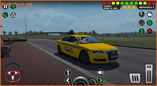 Crazy Taxi Car Game: Taxi Sim screenshot