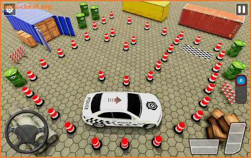 Crazy Traffic Police Car Parking Simulator 2019 screenshot