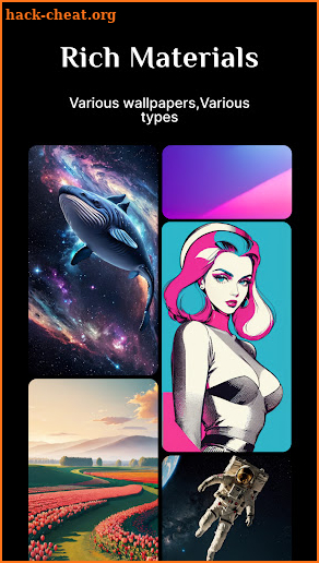 Create One, AIwallpapers&role screenshot