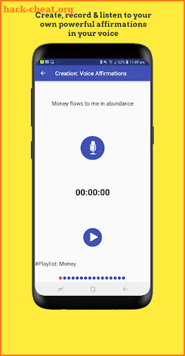 Creation - Voice Affirmations & Law of Attraction screenshot