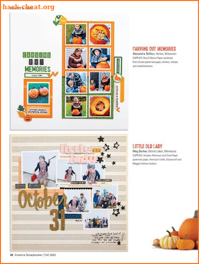 Creative Scrapbooker Magazine screenshot