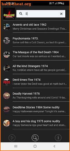 Creature Features Network screenshot