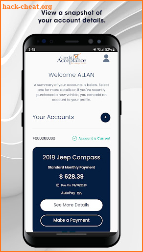 Credit Acceptance Mobile screenshot