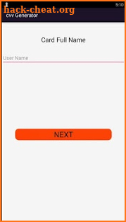 Credit Card Cvv Generator screenshot