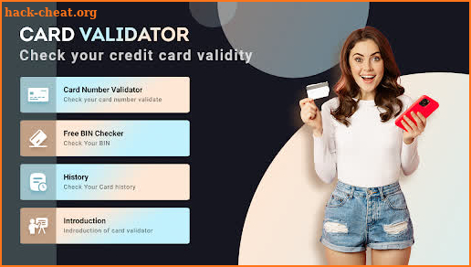 Credit Card Number Validator screenshot