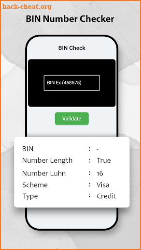 Credit Card Validator Checker screenshot