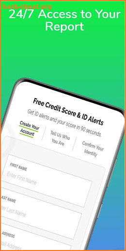 Credit Score screenshot