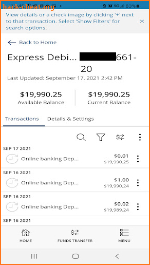 Credit Union 1 Mobile screenshot