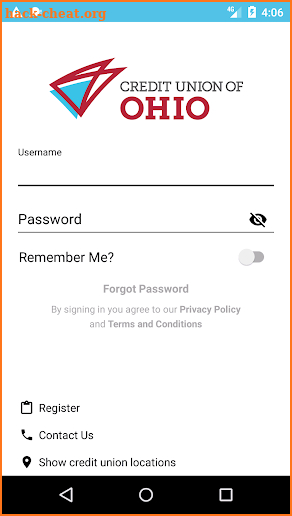Credit Union of Ohio screenshot