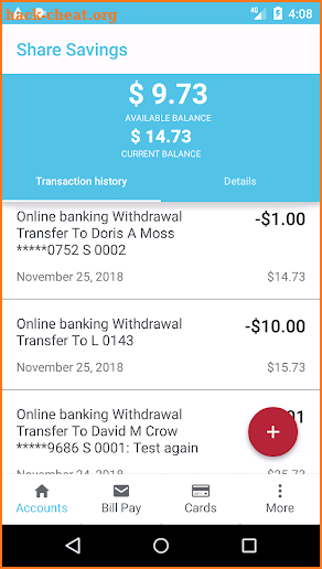 Credit Union of Ohio screenshot