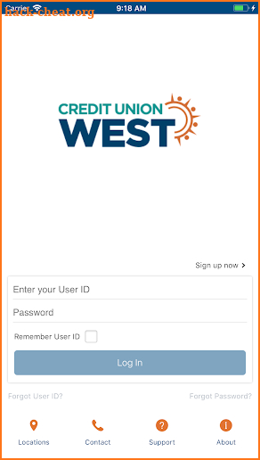 Credit Union West screenshot