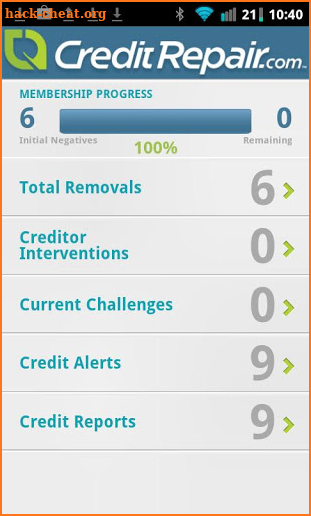 CreditRepair screenshot