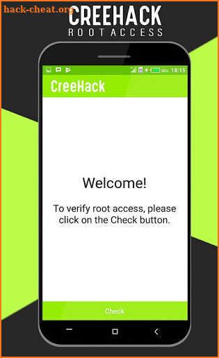 CreeHack Info screenshot