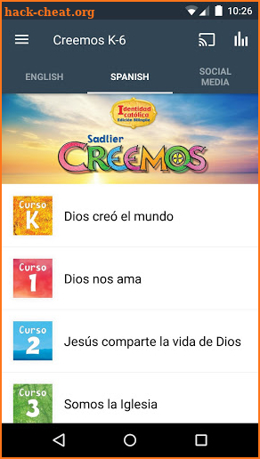 Creemos K-6 screenshot