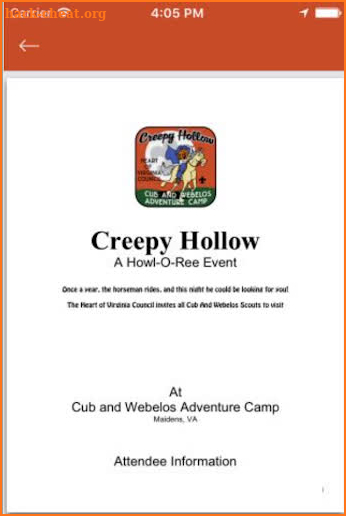 Creepy Hollow 2019 screenshot