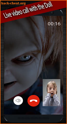 creepy scary doll video call and chat simulator screenshot