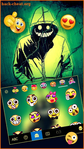 Creepy Smile Keyboard Theme screenshot