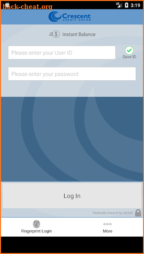 Crescent CU Mobile Banking screenshot