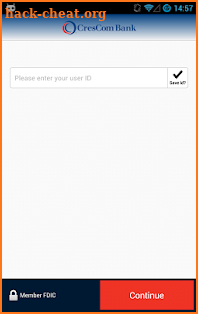 CresCom Bank Business Mobile screenshot