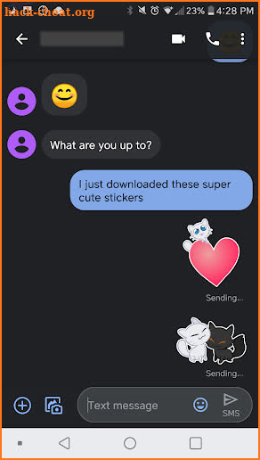 Créu Cat Animated Stickers screenshot