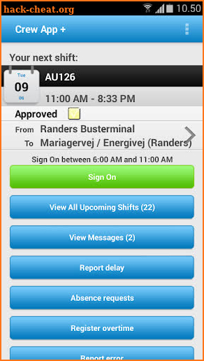 CrewApp screenshot