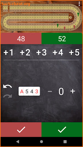 Cribbage Board screenshot