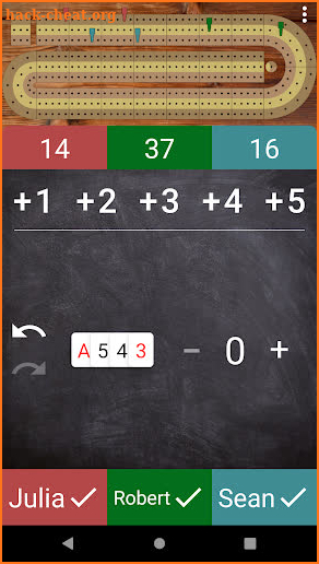 Cribbage Board screenshot